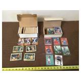 2 Half Sleeves of Baseball Cards