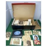 Box of Used Post Cards