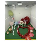 Christmas and Valentine Decor.
