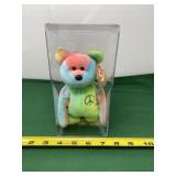 1996 Peace Tie-Dyed Beanie Baby