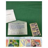 Souvenir Sheet of 16 Heroes of Air Stamps