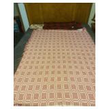 Heavy Red Blanket, Tablecloth and Red Tapestry