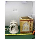 Porcelain Nativity Light