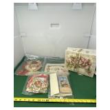 Vintage Cards and Valentine Decor