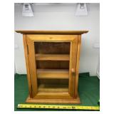 Bombay  Wood Wall Display Cabinet Measures 11.5