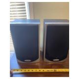 Two Emerson Speakers with Speaker Wire
