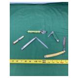 Germany Razor, Security Bank can Opener, Sabre