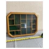 Hanging Shadow Box with Felt Backing