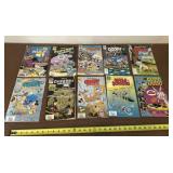 Walt Disney and Looney Toons Comic Books