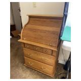 Oak Rolled Top Desk