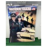3 D National Guard and Earnhardt Jr. Poster 18 x