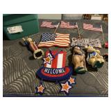4th of July Decor with Tote and Lid