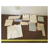 Historic pieces from 1836-1996 Letters, Train