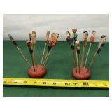 Ucagco Japan Hand Carved and Painted Wooden