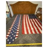 30 x 57 American flag and Table Runner