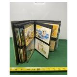 Photo Album of Vintage Humorous Post Cards Most