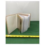 Photo Album of Halloween Post Cards Lost Wrote on