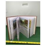 Photo Album of Vintage Postcards Some Wrote on