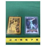 Chris Webber Fleer 93/94 with Mark McGwire
