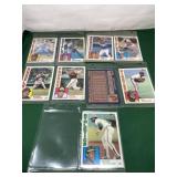 1984 Topps Baseball cards in Sleeves 5 x 7 Cards