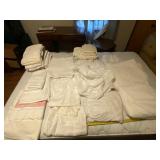 Table Cloths, Mattress Protectors and sheets