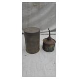 Maytag Oil Can Clabber Girl Baking Soda can