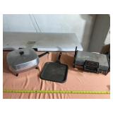 General Electric Skillet (no cord), Griddle, and
