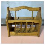Wooden Magazine Holder