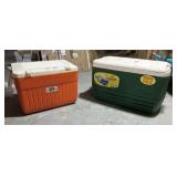 Thermos and Igloo Coolers