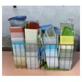 Basket Full of Plastic Containers