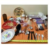 Sifter, Measuring Spoons, Toothpick Holder with