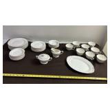 Crown Pottery China Set