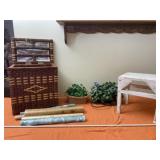 Baskets, Storage Basket, Step Stool/Table,