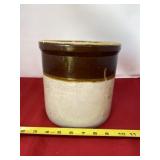 Two Tone Stoneware Crock