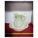 Porcelain Pitcher and Basin
