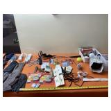 Light Bulbs, Gloves, Phone with Everything on