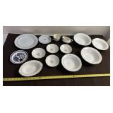 Assortment of China Plates and Bowls