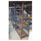 Plastic and Metal Shelves Plastic 33x14x75,