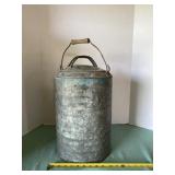 Galvanized 3 Gallon Metal Water Can