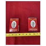 Prince Albert Empty Tobacco Tins with Lids.