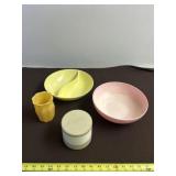 Plastic Bowls with Aladdin Freezer Bowl