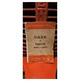 Case Tractor Model D Series Manual