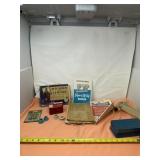 Sewing Machine Manuals, Parts and Light Bulbs.