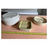 Amway Food Container with Plates as Lids