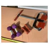 Weights with Arm Pull