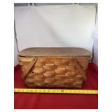 Rob N Wood Jerywil Woven Picnic Basket with