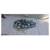 Large Group of Zinc Lids