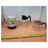 3 Coffee Pots