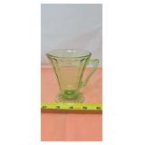 Uranium Glass Creamer