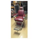 Emil J. Paidar Co. 1939 Barbers chair all